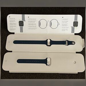 Apple Watch Band Navy Blue Color ZM602-04535-A